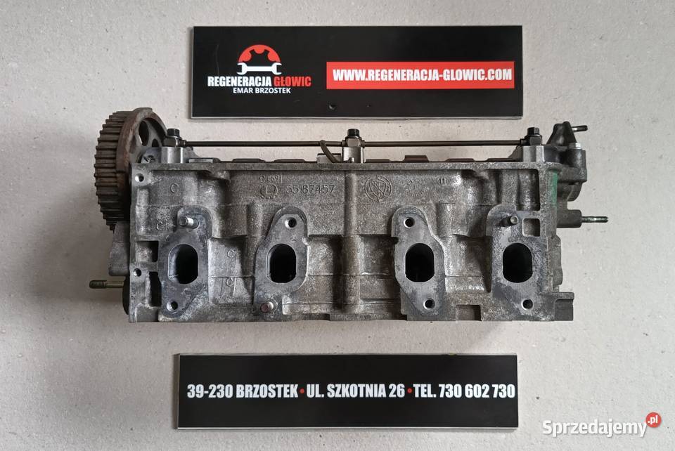 GŁOWICA FIAT 11 12 8V 55187457 PUNTO PANDA osobowe Silniki i osprzęt podkarpackie Brzostek