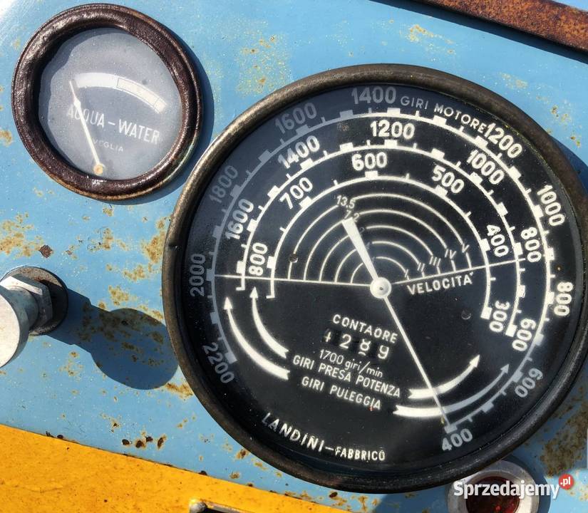 Ciągnik gąsienicowy Landini C4000 40 na Kraków