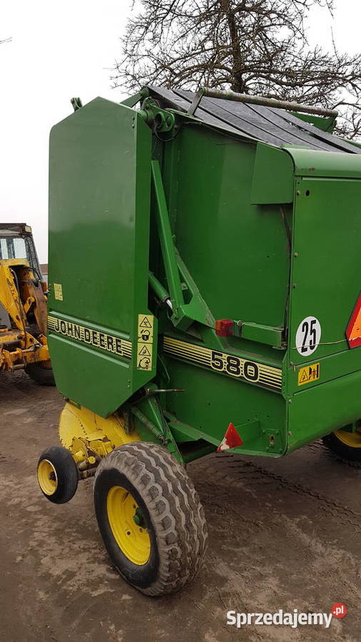 Prasa zwijka John Deere 580 łódzkie Drużbice sprzedam