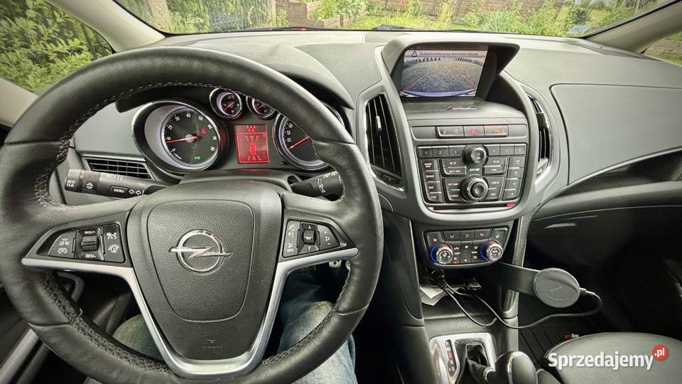 Opel Zafira C Automat Radar Xenon Skóra z 2012 1400cm3 mazowieckie Stupsk sprzedam