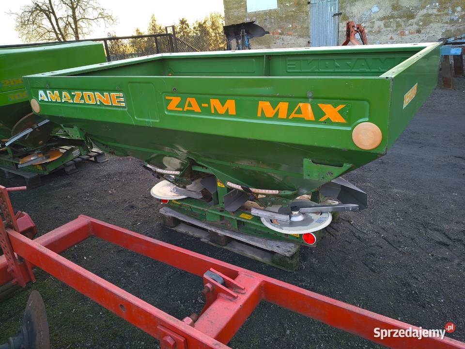 Rozsiewacz Amazone M 1500 28 m nieuszkodzony Rozsiewacze nawozów Zakrzewo