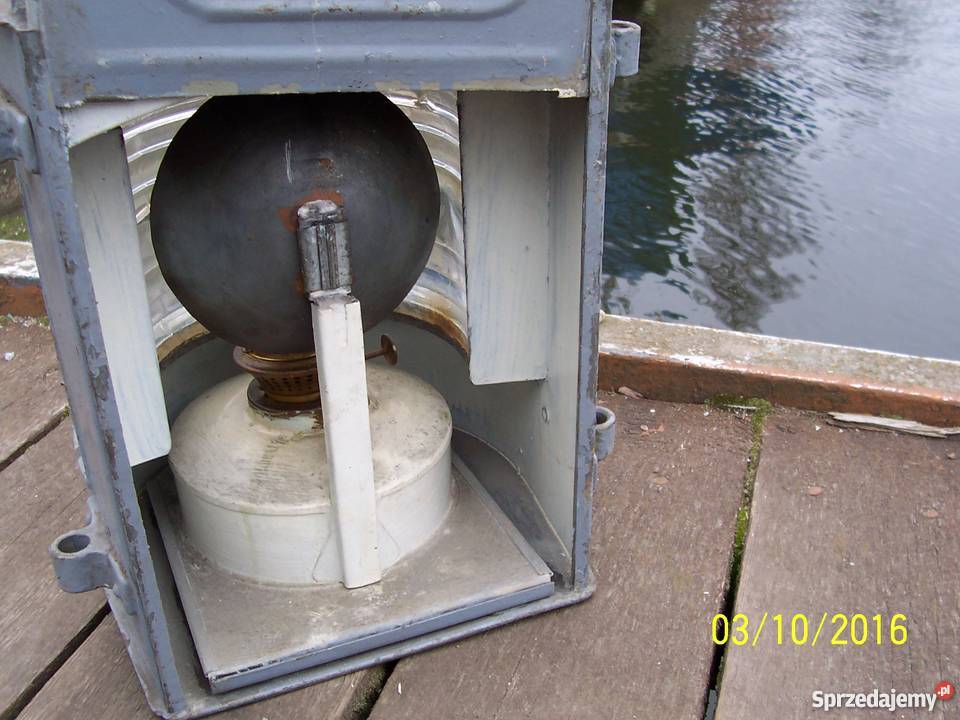 Lampa nawigacyjna naftowa duża