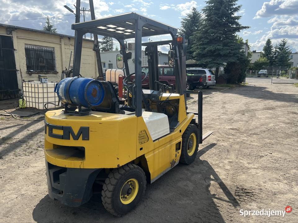 Wózek widłowy TCM fg25n2s wolny skok 2500 udzwig Chełmno