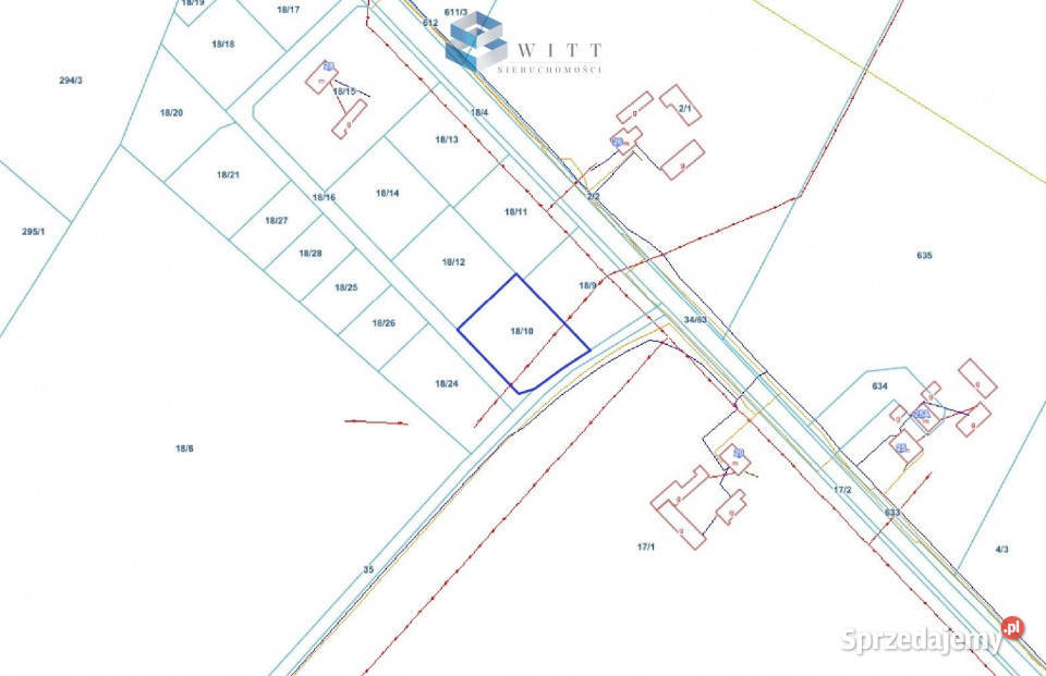 Działka 2089m2 Księży Dwór Sprzedaż sprzedam