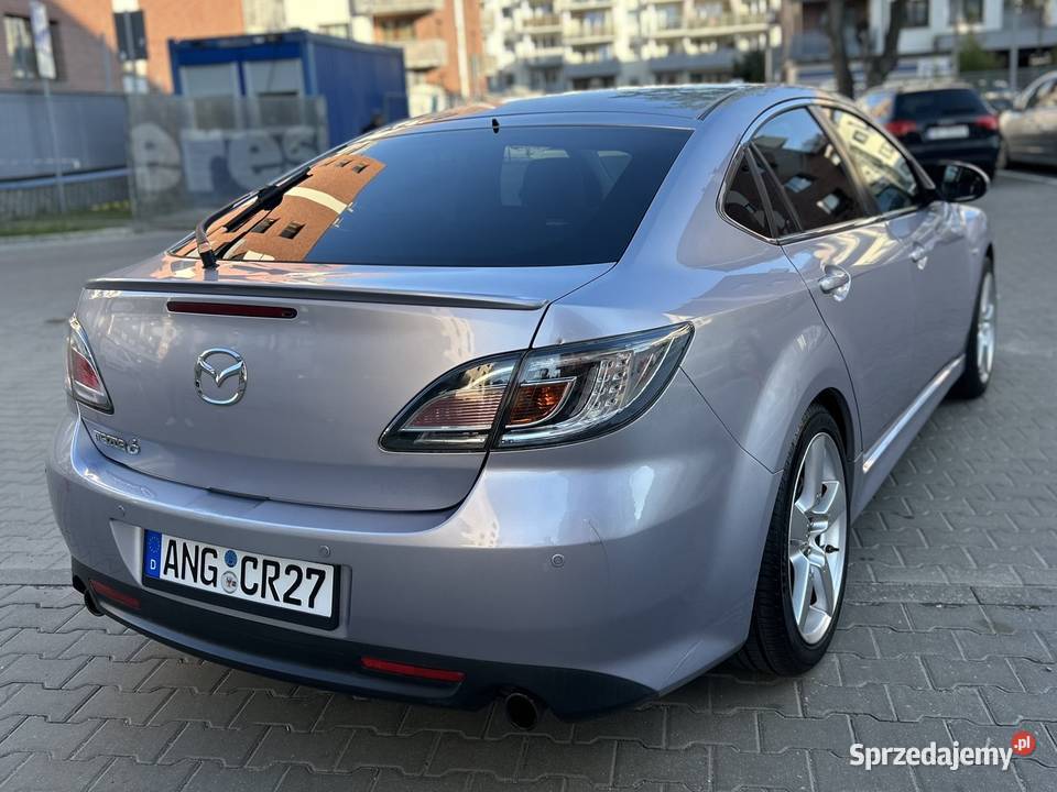 Mazda 6 25 benzyna Sport Dynamic 2008r Zadbana szary Szczecin sprzedam