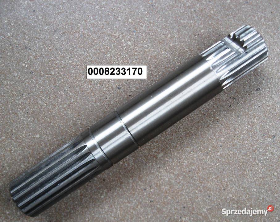 Wałek podajnika wielowpustowy L230mm do prasy Czekanów sprzedam