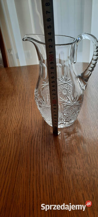 Dzbanek kryształowy z prl Lublin sprzedam