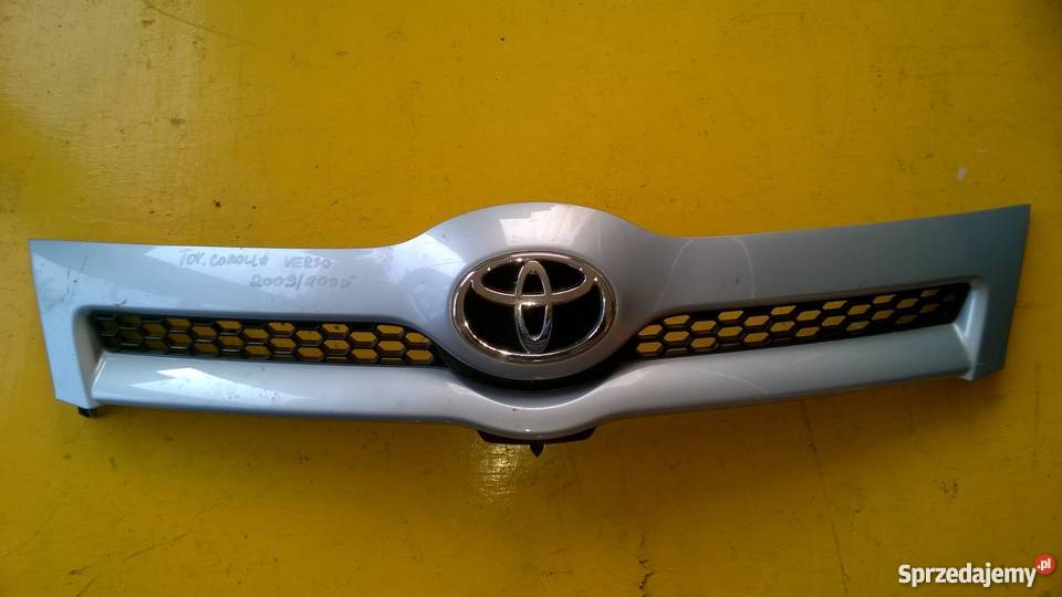 Toyota corolla verso 2003 2005 grill atrapa Wrocław