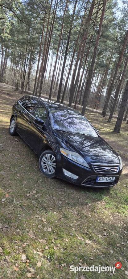 Ford Mondeo 18 TDCi Kombi 2007 czarny beżowa Rok produkcji 2007 Myszyniec