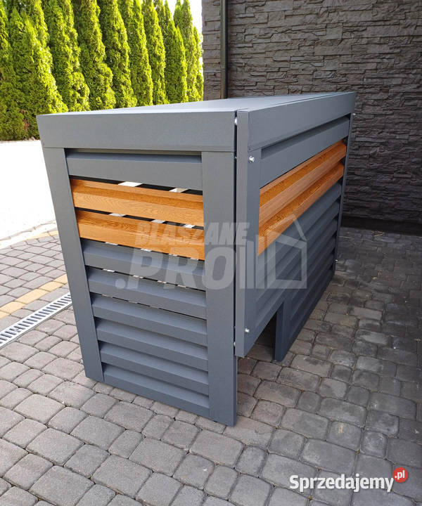 Osłona klimatyzatora pompy ciepła 130x50x110