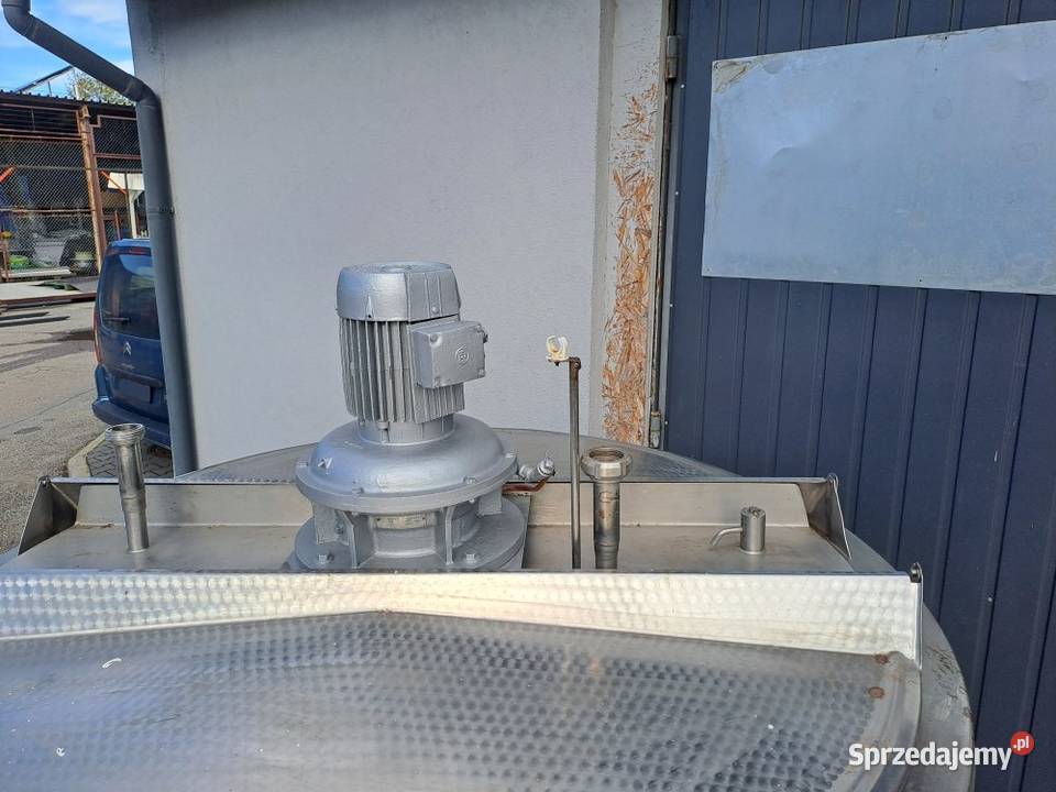 Zbiornik nierdzewny z mieszadłem 1500 L PIERRE Stary Sącz sprzedam