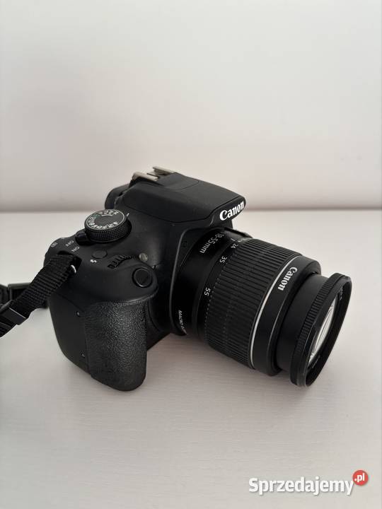 Lustrzanka Canon EOS 1200D obiektyw 1855MM Fotografia i Optyka Łuków sprzedam