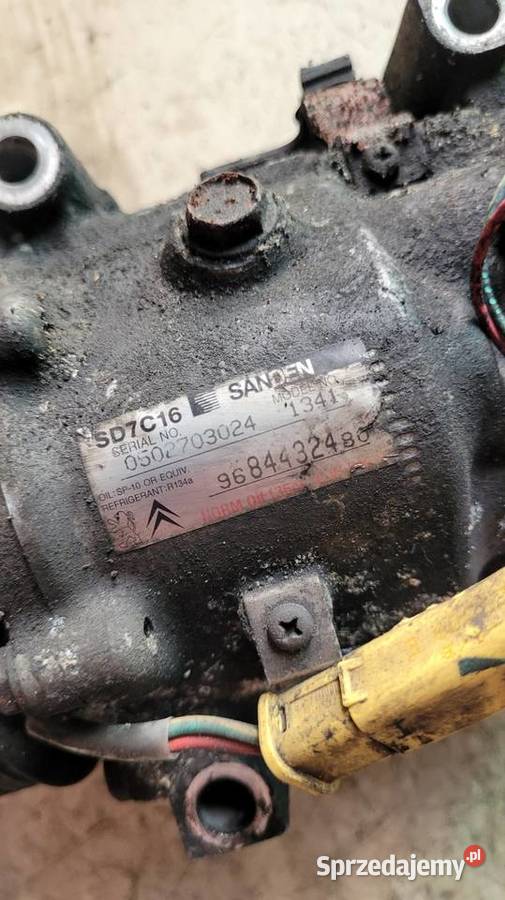 Kompresor klimatyzacji Peugeot 306 0502703024 Łagów sprzedam