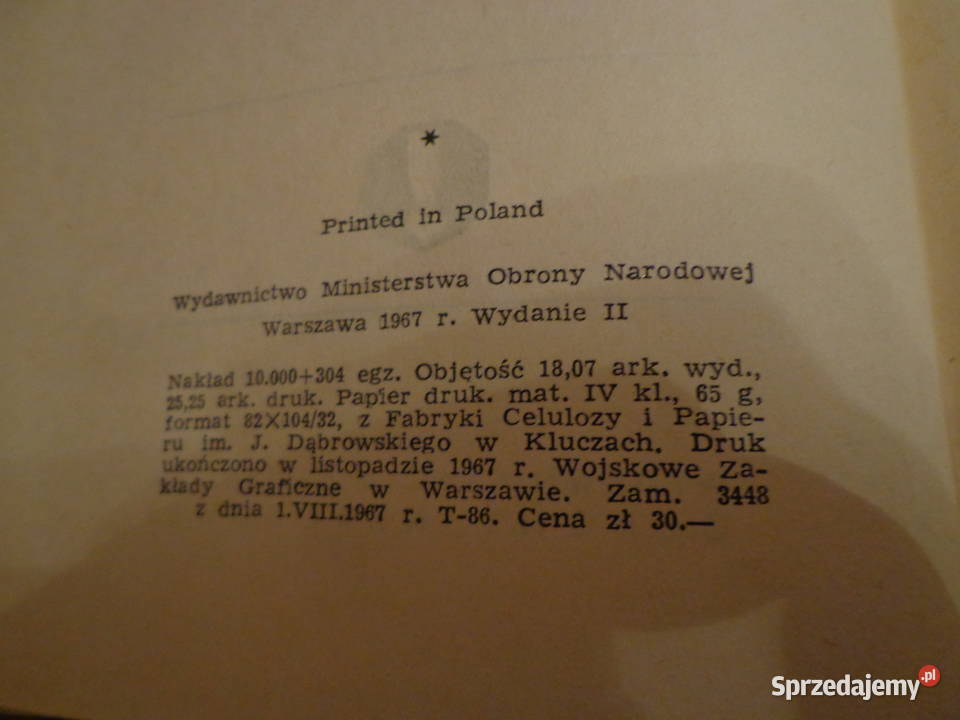 Odwroty Andrzej Zbyszewski Wydawnictwo MON 1967 łódzkie Łódź