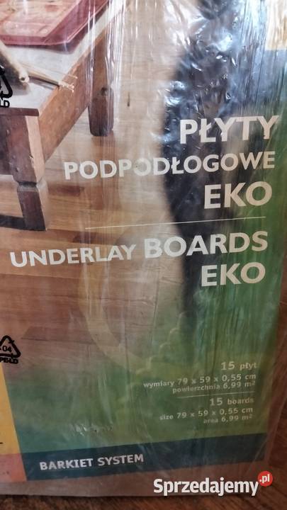 Podkład Barlinek Podłogi Panele EKO PŁYTA 7mm Warszawa