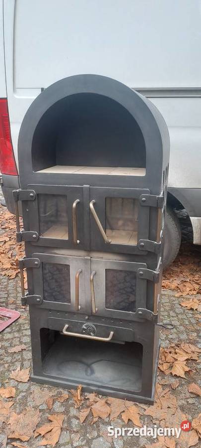 Piec kominkowy koza stalowy 9 kW uzywany w