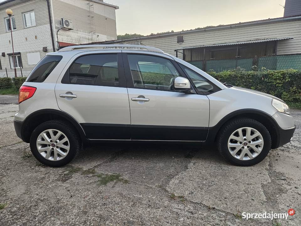 Fiat Sedici 20Multijet 135 4x4 Lift Serwis welurowa tapicerka
