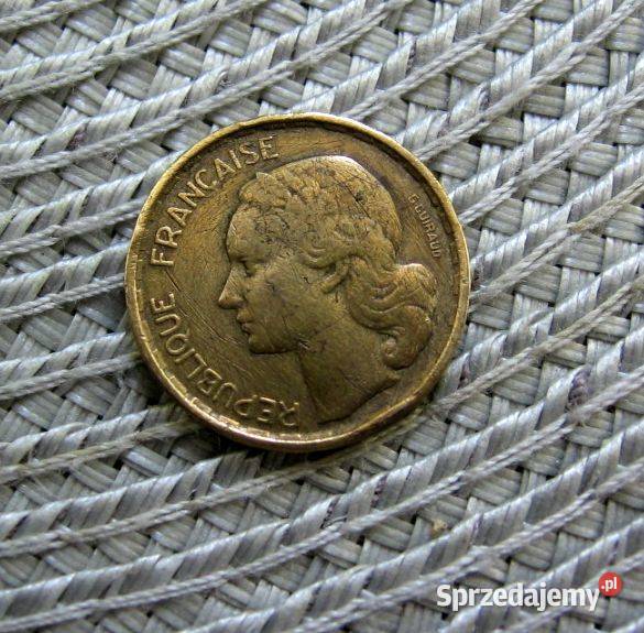 Francja 10 Centymów 1951r B Kalisz