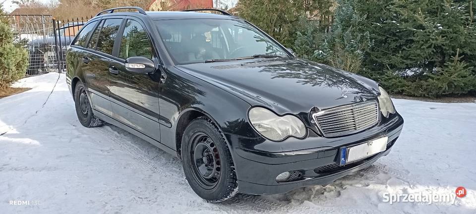 Zadbany MercedesBenz C 200 22 Diesel 122 Opłaty manualna Wałdowo Szlacheckie