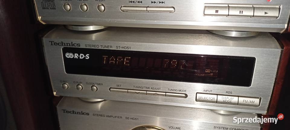 Mini wieża Technics SeHd 51 Sędziszów