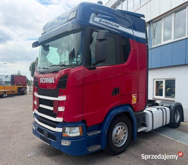 Ciagnik eur 6 Scania diesel Warszawa