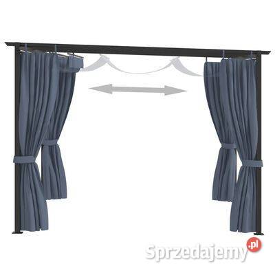 vidaXL Altana ogrodowa z zasłonami 3 x 3 m Warszawa