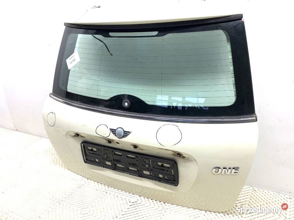 KLAPA TYŁ MINI R56 Hatchback 0514 KREMOWY TYLNA