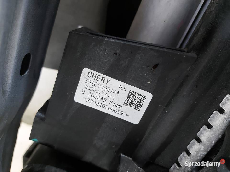 Chery Omoda 5 2024 pas przedni chłodnice kpl