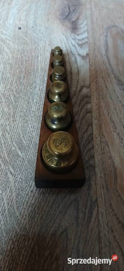 Stare odważniki do wagi Kraków