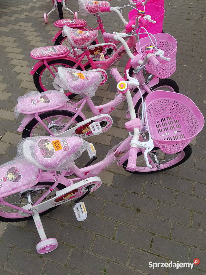 Rower dziecięcy 16 Rowerek różowy Ginait 4 Głogowa