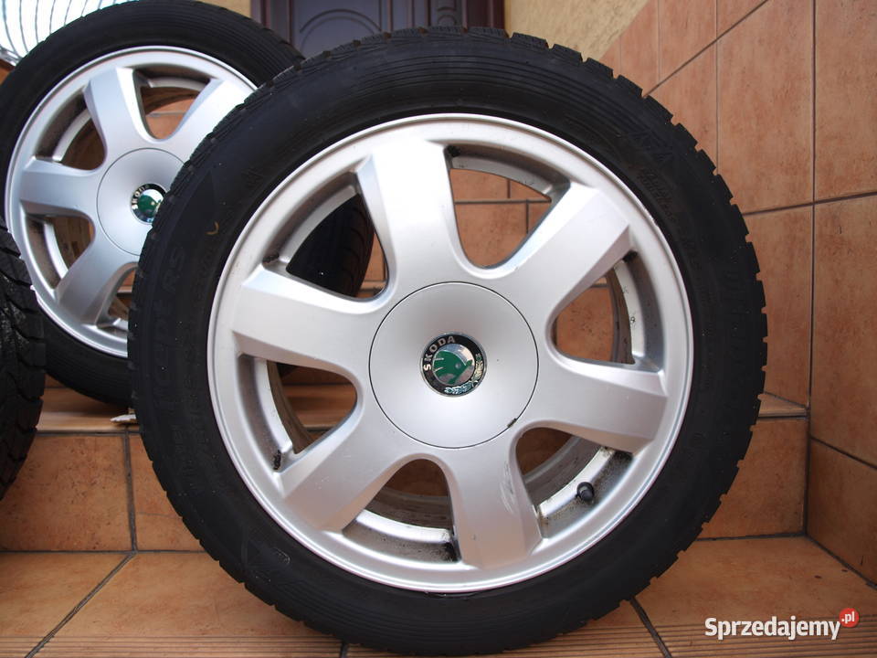 Skoda koła zimowe 15 alufelgi 5 x 100 aluminiowe wielkopolskie Kalisz