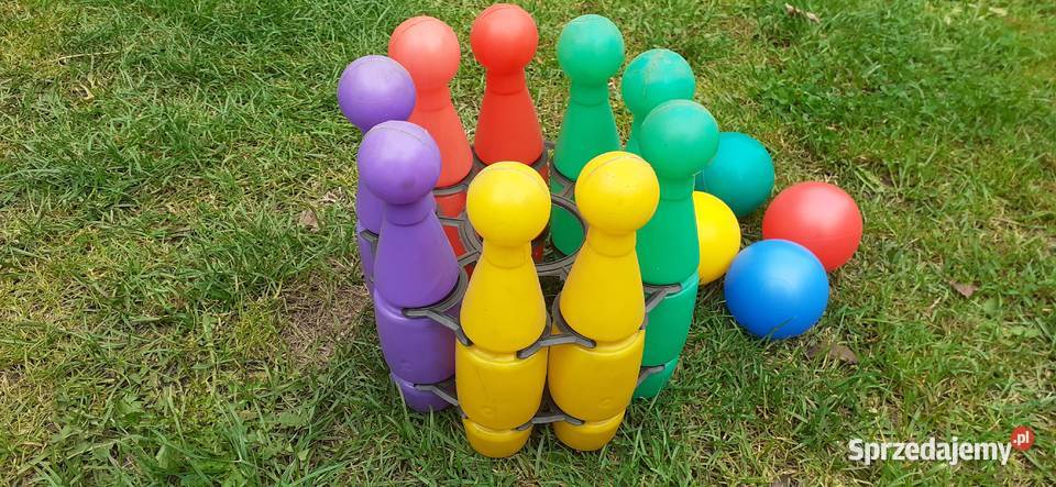 Kręgle 4 kulekulki małego kręglarza