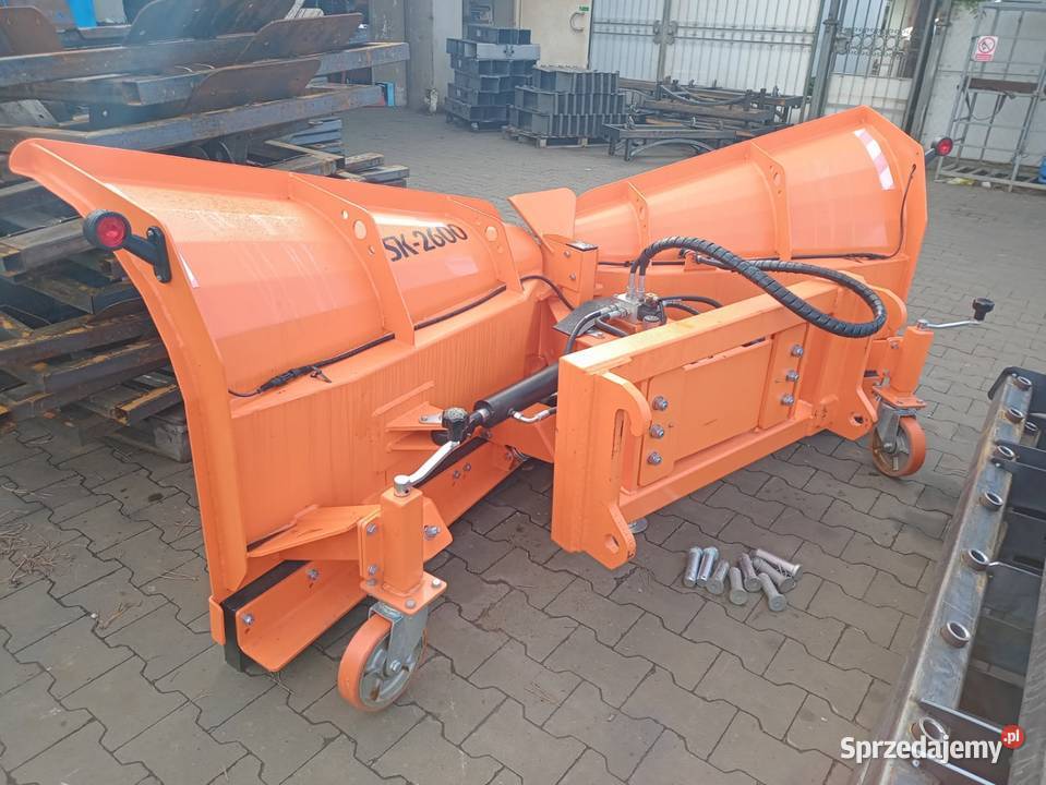 PŁUG KOMUNALNY STRZAŁKOWY FIRMY ATMP Słubice