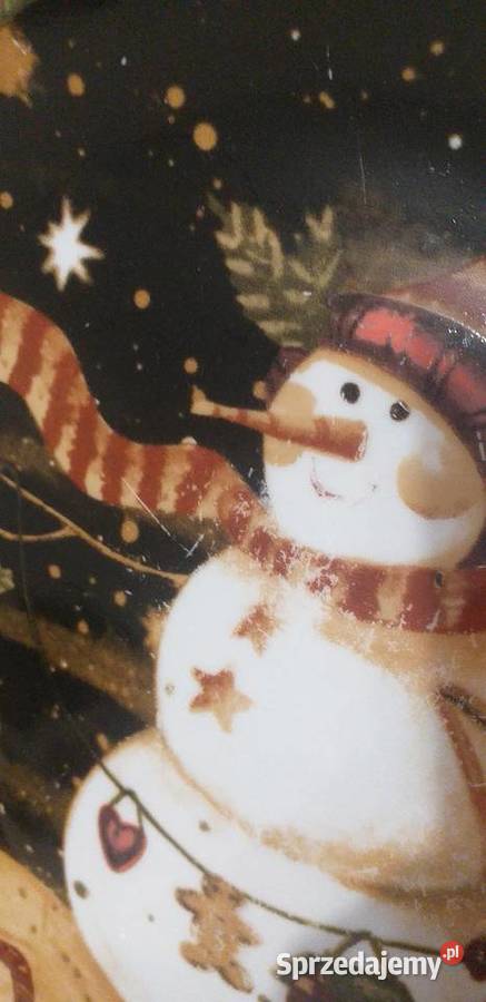 Świąteczny talerz Przedbórz sprzedam