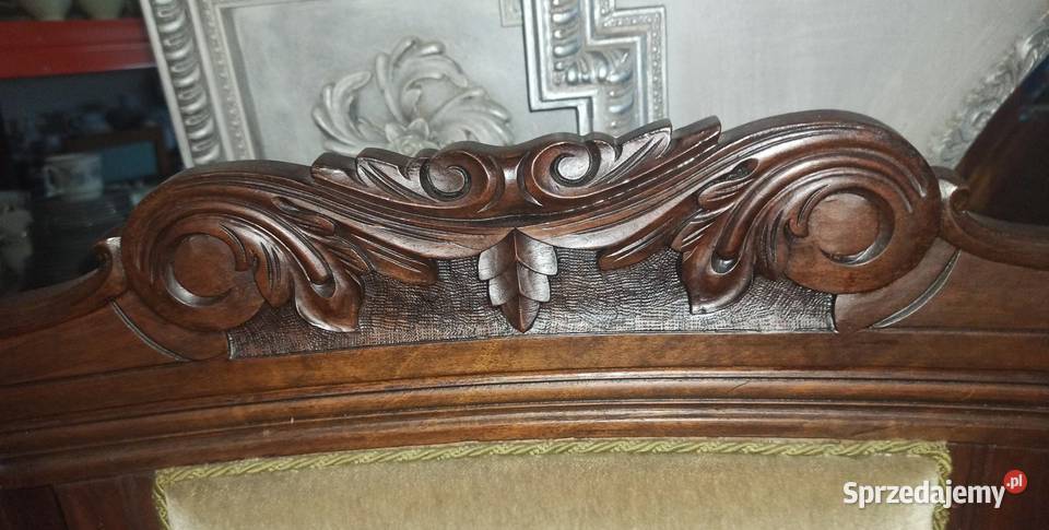 Fotel Eklektyk z podłokietnikami Welur pasy i Gdańsk