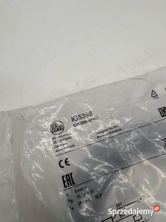 IFM IG5398 Czujnik indukcyjny sprzedam
