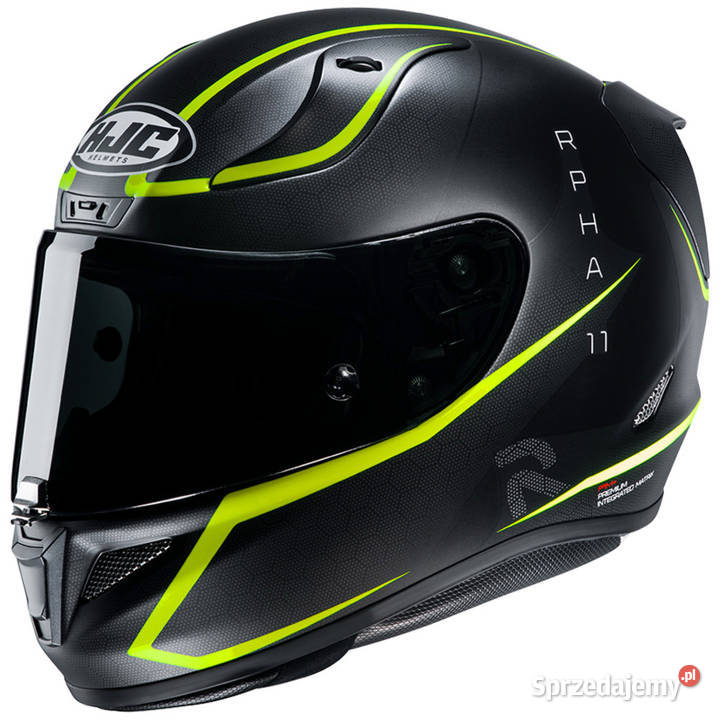 Sportowy kask motocyklowy HJC RPHA11 Pinlock Trzciel