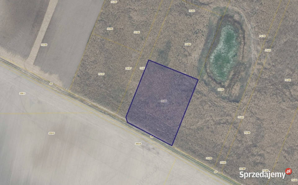 Działka 7163 w miejscowości Młodasko