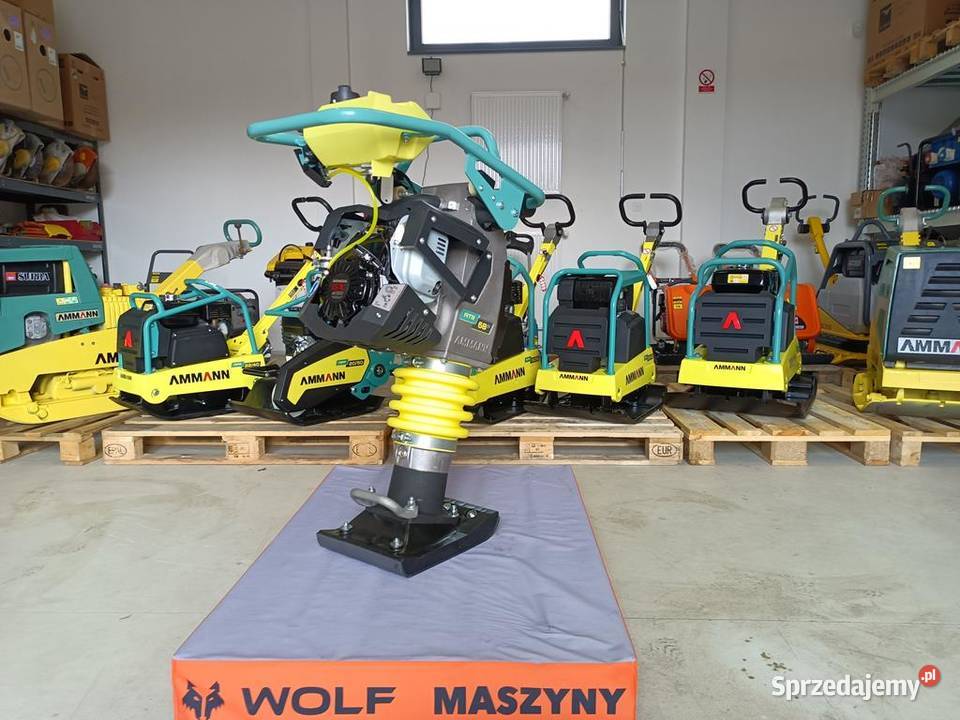 ZAGĘSZCZARKA STOPOWA UBIJAK AMMANN ATR 68 Trzebnica