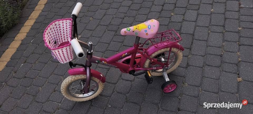 Rowerek Dziecięcy Dziewczynki koła 12 Swarzędz