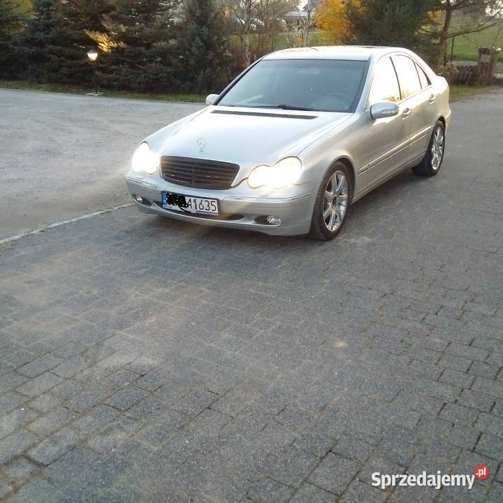 Mercedes C200 przebieg 132500 dolnośląskie Oleśnica