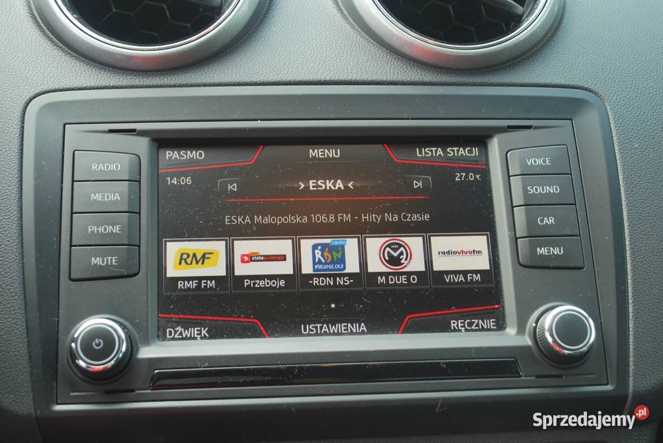 Seat Ibiza FR Tempomat klima alu czujniki aluminiowe felgi Ibiza Nowy Sącz