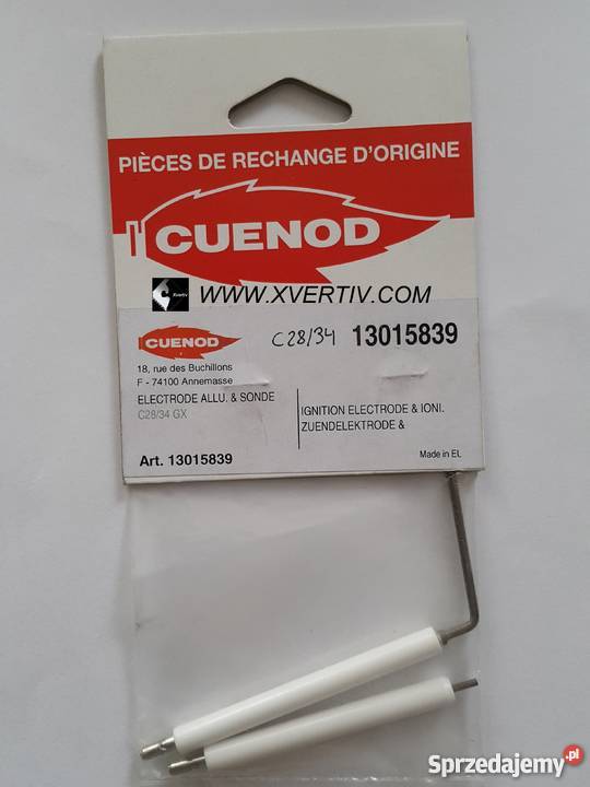 Cuenod C3428 GX GAZ Elektroda płomienia i małopolskie