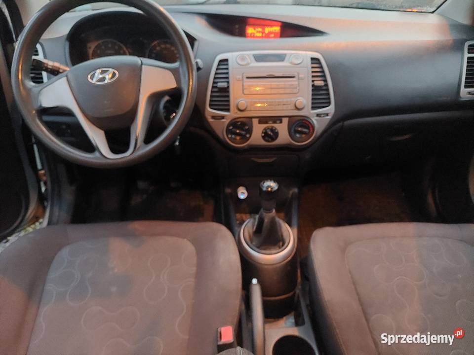 Hyundai i20 2009r 176przebiegu5 drzwi Dąbrowa Górnicza