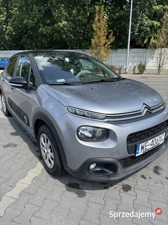 Sprzedam Citrona C3 12 PureTech 2019 70 000 klimatyzacja mazowieckie Warszawa