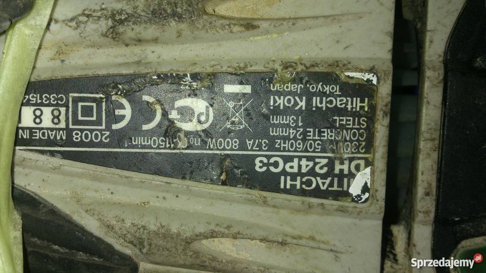 Hitachi DH24PC3 młotowiertarka Cmolas
