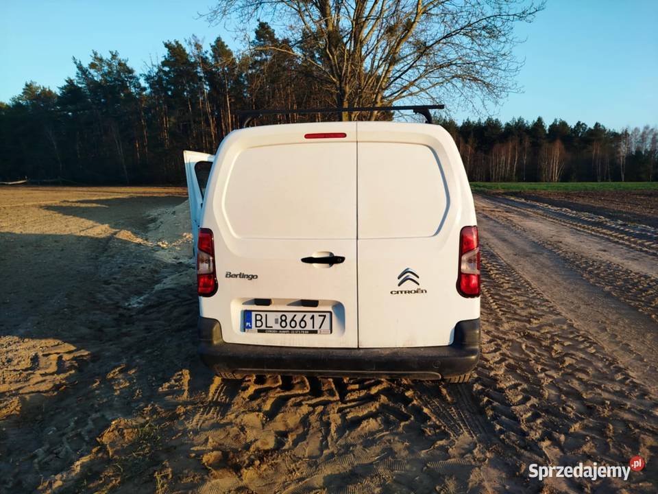 Citroen Berlingo 2017 16 HDi Polski Salon bluetooth podlaskie Łomża