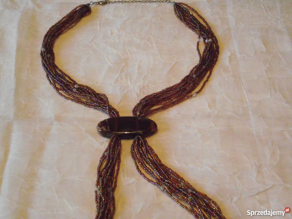 NASZYJNIK Z MEDALIONEM Z ŻYWICY EPOKSYDOWEJ wielkopolskie Piła