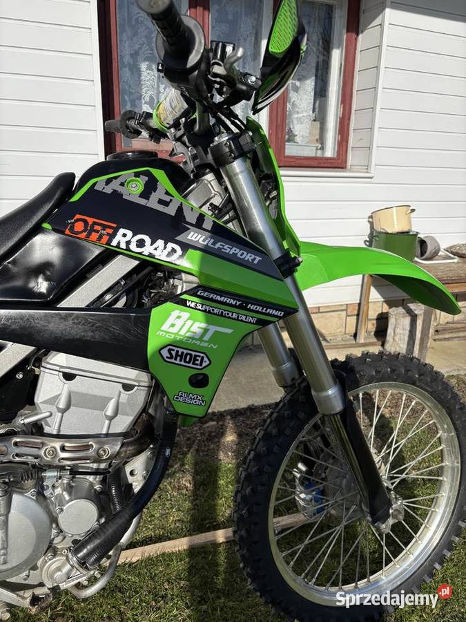Kawasaki klx 250 2015 wtrysk rozrusznik cross Motocykle, skutery, quady Jasło