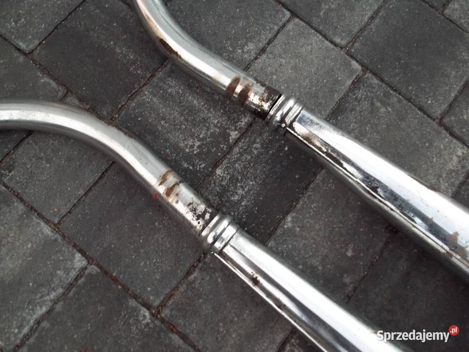 JAWA 350 TS TŁUMIK z KOLANKIEM Skoczów